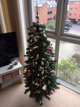 christmas tree, festive, christmas, decoration, home, lifestyle